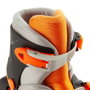 Molto Patines 4 en linea ajustables - Patins à roulettes alignées 4 roues couleur orange - Taille M (35/38)