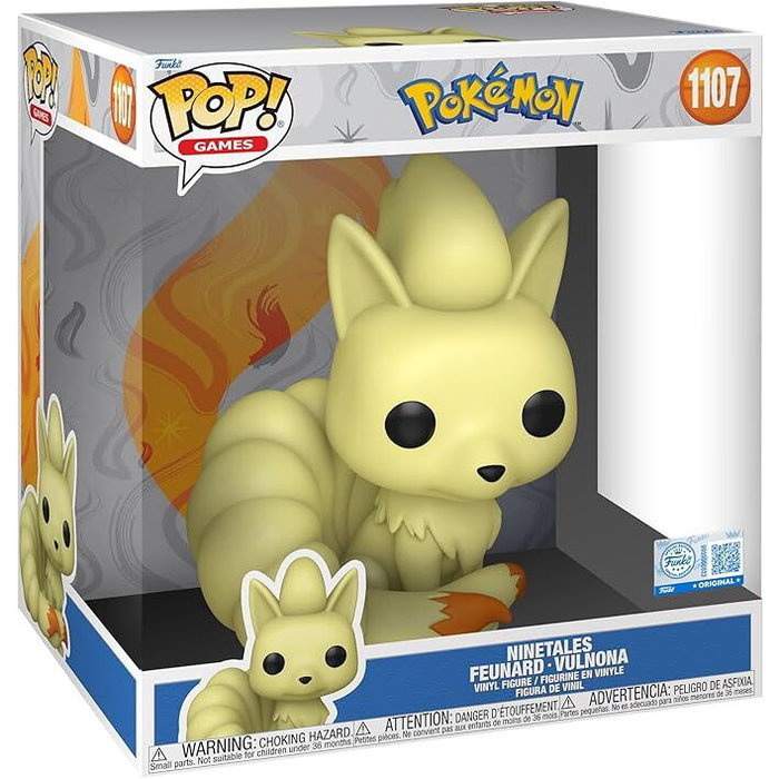 Funko Pokémon Super Sized Jumbo POP! Vinyl Ninetales 25 cm Funko Pokémon Super Sized Jumbo POP! Vinyl Ninetales 25 cm