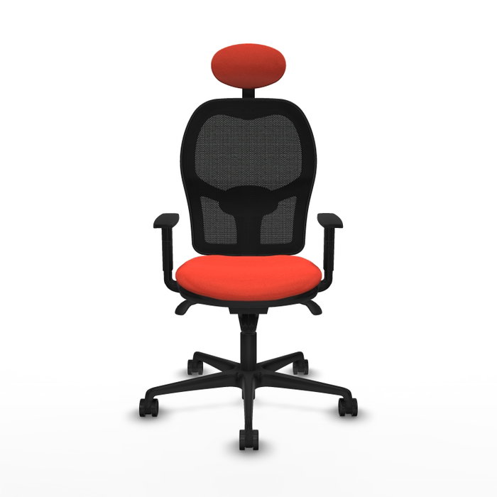 Chaise de Bureau Piqueras y Crespo 1D036N1 Orange Foncé