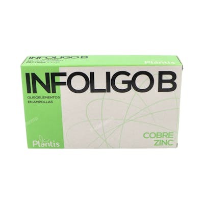 Plantis Infoligo B Zinc Cuivre (Zn-Cu) 20 ampoules