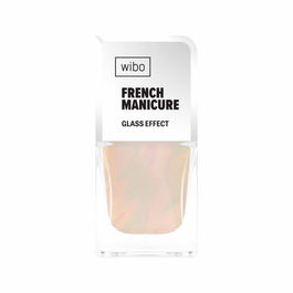 Wibo Vernis à ongles Effet verre French Manicure - Flacon de 8.5 ml
