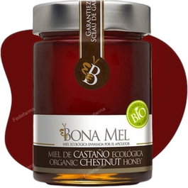 BONAMEL Miel de châtaignier Bio en pot en verre
