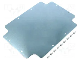 GEWISS Plaque de montage en acier zingué 170x230mm