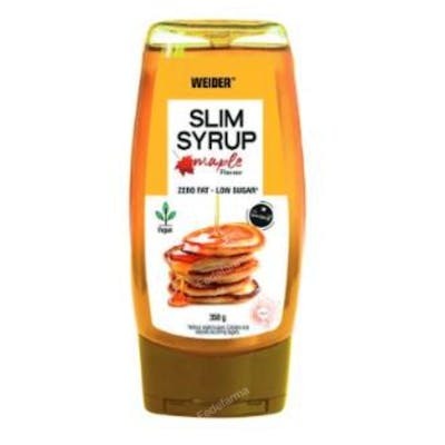 Weider Slim Syrup Maple Sirope 250 ml - Sirop sans sucre ajouté, vegan, arôme naturel d'érable Weider Slim Syrup Maple Sirope 250 ml - Sirop sans sucre ajouté, vegan, arôme naturel d'érable