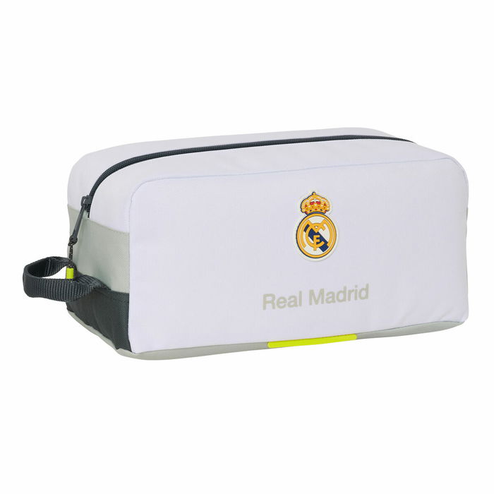 Range-Chaussures de Voyage Real Madrid C.F. Blanc 34 x 15 x 18 cm