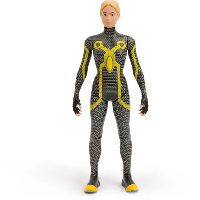 Gormiti - Figurine articulée Scion avec armure amovible - Modèle Air - 27 cm - Figurine Gormiti série TV - GRV033