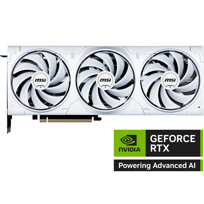 Carte Graphique MSI GEFORCE RTX 5080 16G VENTUS 3X OC WHITE GEFORCE RTX 5080 16 GB GDDR6X Carte Graphique MSI GEFORCE RTX 5080 16G VENTUS 3X OC WHITE GEFORCE RTX 5080 16 GB GDDR6X