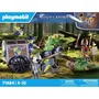 Playmobil 71484 - Set aventure Novelmore, convoi avec cheval et trésor contre les dragons, figurines chevaliers, pour enfants dès 5 ans