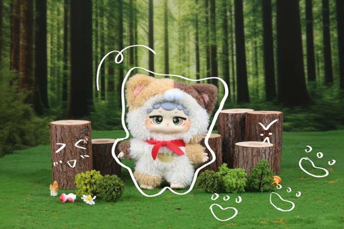 Niinoo Peluche surprise Meow Moo Blind Bos 14x20x9 cm