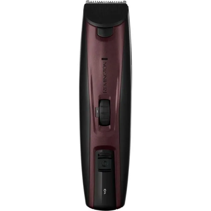Remington MB4047 Coffret Tondeuse à Barbe sans Fil, Étanche, Lames Revêtement Titanium, 9 Guides de Coupe avec Trousse