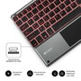 Clavier avec pavé tactile Subblim SUB-KBT-SMBT51 Gris Multicouleur Espagnol Qwerty QWERTY
