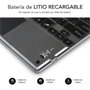 Subblim Sub - KBT - SMBT51 Clavier Bluetooth sans fil rétroéclairé 7 couleurs avec Touchpad pour Tablette Smartphone PC