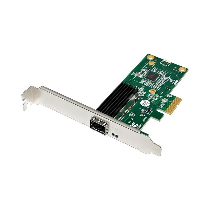 MicroConnect Carte réseau PCIe Ethernet serveur 1 port SFP pour connexion fibre longue distance Gigabit MicroConnect Carte réseau PCIe Ethernet serveur 1 port SFP pour connexion fibre longue distance Gigabit