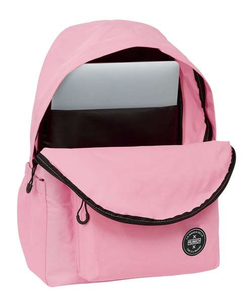 Safta Sac à dos pour ordinateur portable 14.1'' Munich Teen rose - 31x43x13 cm