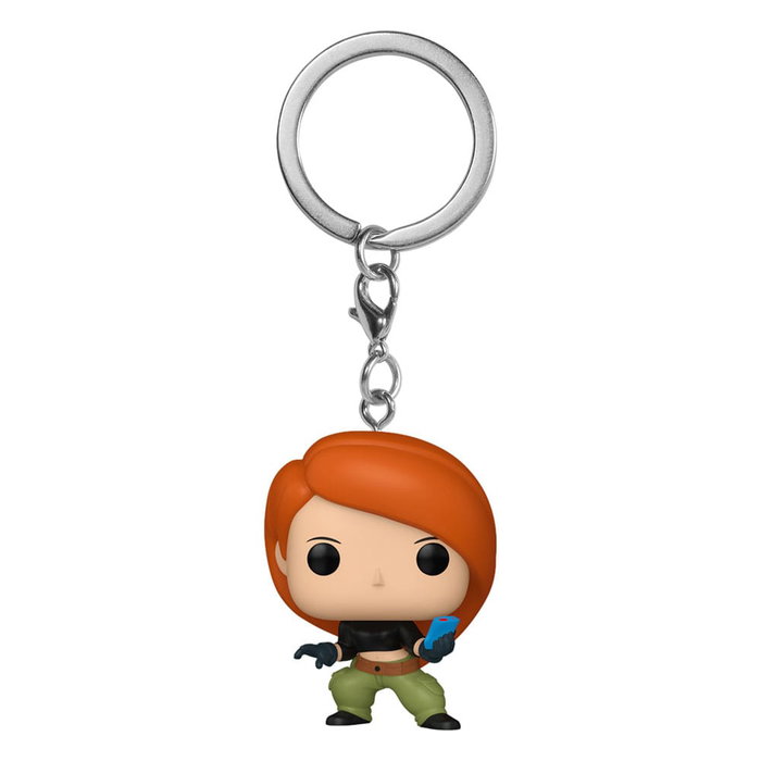 Funko Pop Keychain Kim Possible - Llavero Coleccionable Vinilo Disney 4 cm Caja Protectora