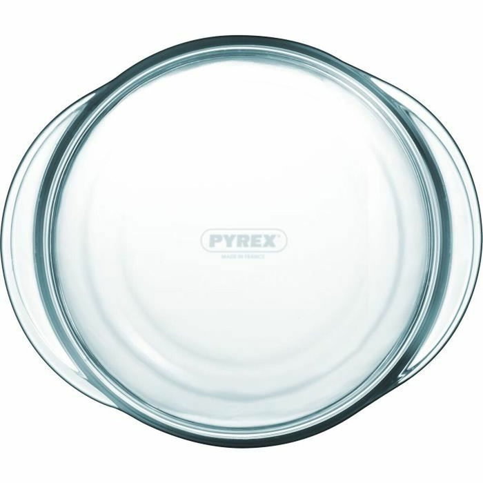 Pyrex Lot de 2 cocottes rondes en verre 1,6 L Pyrex Lot de 2 cocottes rondes en verre 1,6 L