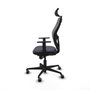 Piqueras y Crespo Chaise de Bureau Jorquera 1D036G2 Gris foncé