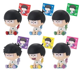 Bushiroad Osomatsu-sanpack 8 boîte-mystère figurines PVC Petatto Clockwork Box Ver.