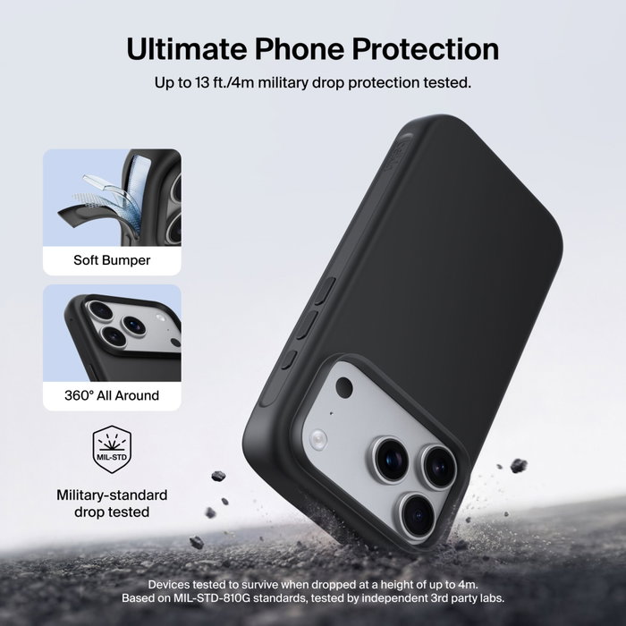 Belkin Protect Case pour iPhone 18/17 Pro Max noir MSA071hqBK