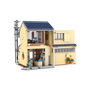 CADA C66010W Tea House Maquette de Construction Lumineuse avec Éclairage USB - 1200 Pièces, Licence CADA, Décors : Enseigne, Balcon, Lanterne, Porte Coulissante