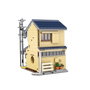 CADA C66010W Tea House Maquette de Construction Lumineuse avec Éclairage USB - 1200 Pièces, Licence CADA, Décors : Enseigne, Balcon, Lanterne, Porte Coulissante