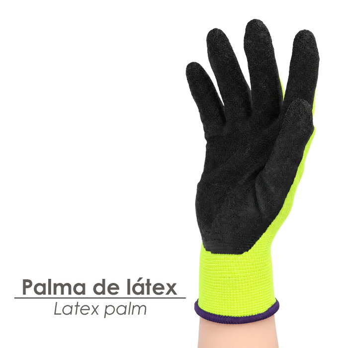 WOLFPACK LINEA PROFESIONAL Gants en latex Soft Foam Taille 9