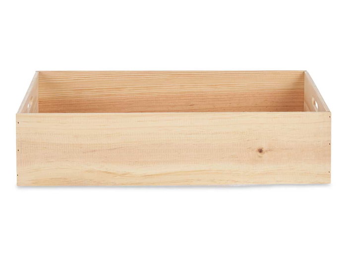 Giftdecor Boîte en Bois Fermée 60 x 40 cm Naturel Pin (Set de 4) Giftdecor Boîte en Bois Fermée 60 x 40 cm Naturel Pin (Set de 4)