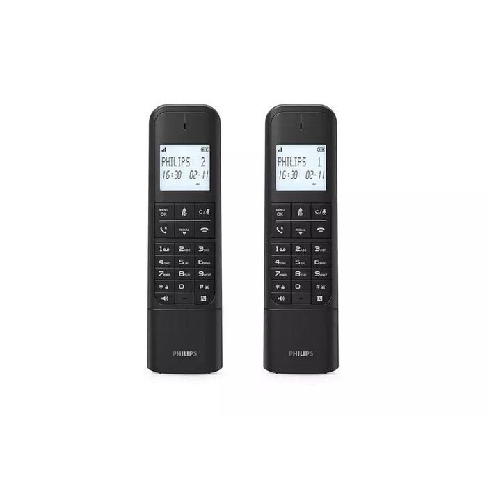 Téléphone Sans Fil Philips M4702B/12 Noir Téléphone Sans Fil Philips M4702B/12 Noir