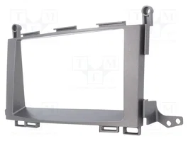 METRA Cadre de radio pour Toyota Venza 2009-2015 2 DIN, gris