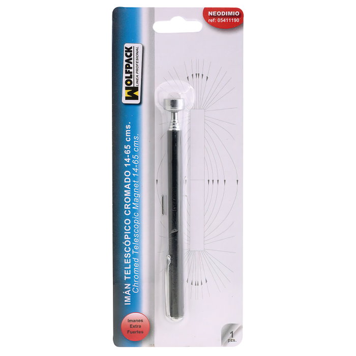 WOLFPACK LINEA PROFESIONAL Aimant extensible de 140 à 650 mm