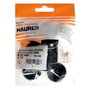 MAURER Patin métal caoutchouc clair Ø30 (blister 8 unités)
