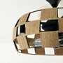 Farelek Brézana Ventilateur de plafond avec plafonnier Ø48 cm, 7 pales