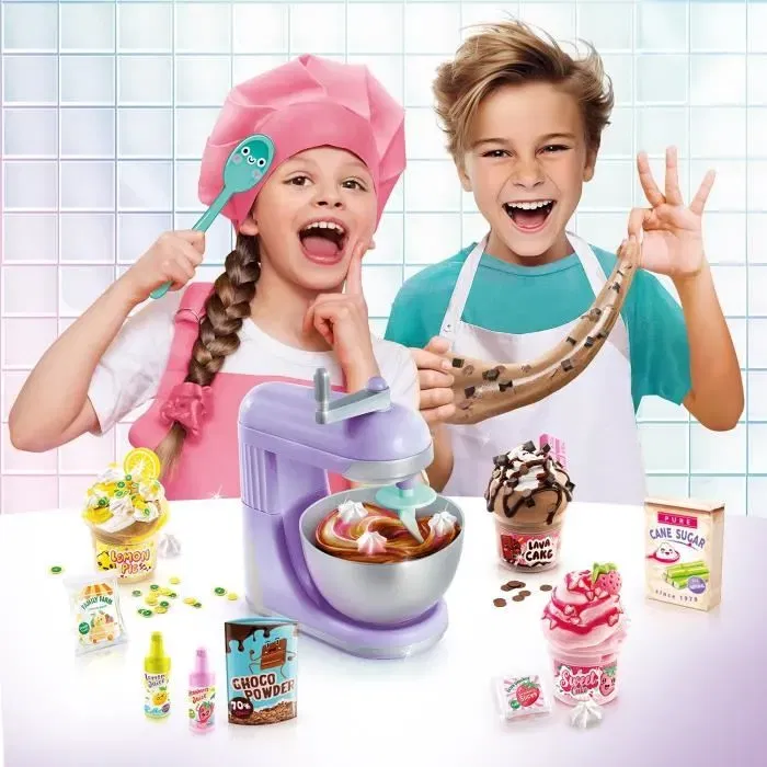 Canal Toys So Slime Yummy Twist & Slime - Mixeur à Slime avec Accessoires et Recettes - Jouet Créatif pour Enfants à Partir de 6 Ans - Réf. SSC 357