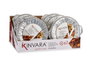 Kinvara Set de 3 casseroles en aluminium avec couvercle 22x11 cm argent (Set de 12)