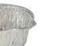 Kinvara Set de 3 casseroles en aluminium avec couvercle 22x11 cm argent (Set de 12)