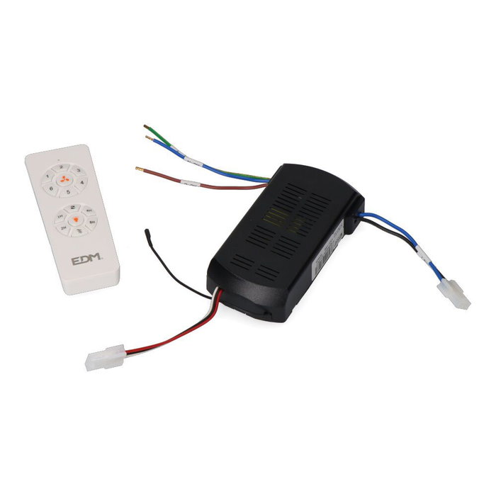Télécommande pour ventilateur (climatisation) EDM 33820 Báltico 33820 Rechange Blanc