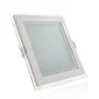 greenice Foco Downlight LED 15W Blanco Natural Cuadrado Cristal 4200K