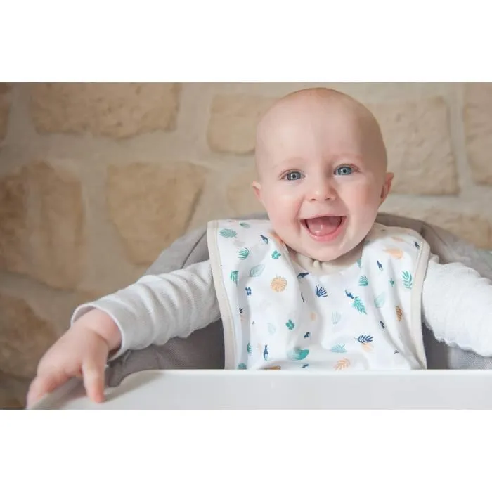 Beaba Coffret Naissance 4 pièces avec Égoutte-biberon Arbre Grey, Boîte Doseuse Light/Dark Mist, Goupillon en Silicone et Bavoir en Coton Tropical Beaba Coffret Naissance 4 pièces avec Égoutte-biberon Arbre Grey, Boîte Doseuse Light/Dark Mist, Goupillon en Silicone et Bavoir en Coton Tropical