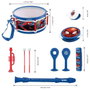 Lexibook Set Musical Spider-Man - 7 instruments avec tambour de rangement