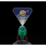 Bresser National Geographic Cohete espacial Projecteur et Veilleuse Vert