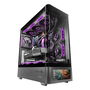Boîtier ATX semi-tour Mars Gaming MCLCDPRO Noir