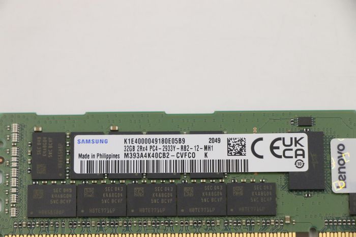 Lenovo 32 Go TruDDR4 RDIMM 2933 MHz