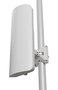 MikroTik mANTBox ax 15s Point d'accès Extérieur Wi-Fi 6 Antenne Secteur Dual-Band avec Ports Gigabit Ethernet et SFP, USB Type-A et Alimentation PoE