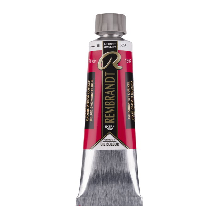 Rembrandt Peinture à l'huile Rouge Cadmium Foncé 306, 150 ml Rembrandt Peinture à l'huile Rouge Cadmium Foncé 306, 150 ml