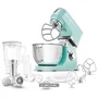 Sencor STM 6351GR Robot pâtissier avec bol inox 4.5 L, 1000 W, 8 vitesses et mode pulse, éclairage LED, pour pétrir, fouetter et mélanger