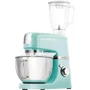Sencor STM 6351GR Robot pâtissier avec bol inox 4.5 L, 1000 W, 8 vitesses et mode pulse, éclairage LED, pour pétrir, fouetter et mélanger
