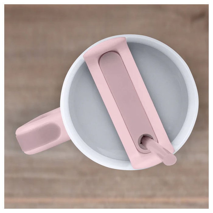 PYRAMID - Tasse Isotherme Angel Stitch Disney 1,2 Litres - Avec Couvercle, Paille et Poignée - En Acier Inoxydable - Capacité 1,2 L PYRAMID - Tasse Isotherme Angel Stitch Disney 1,2 Litres - Avec Couvercle, Paille et Poignée - En Acier Inoxydable - Capacité 1,2 L