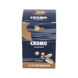 WAYDIET NATURAL PRODUCTS CROMO oligogranulos 50caps.