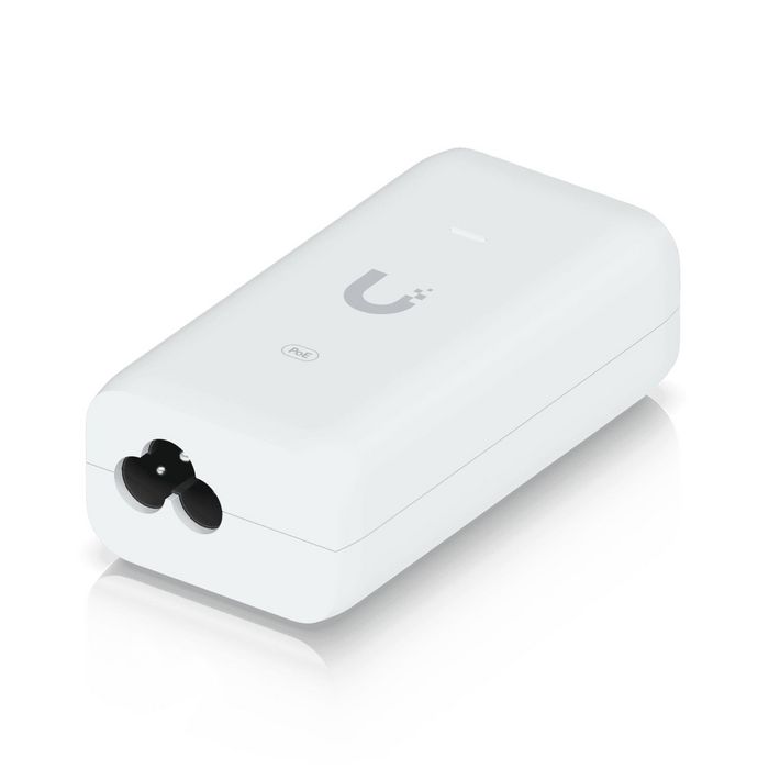 Ubiquiti Adaptateur PoE Gigabit 15W avec Protection - Injecteur d'Alimentation et de Données RJ45 pour UniFi