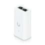 Ubiquiti Adaptateur PoE Gigabit 15W avec Protection - Injecteur d'Alimentation et de Données RJ45 pour UniFi
